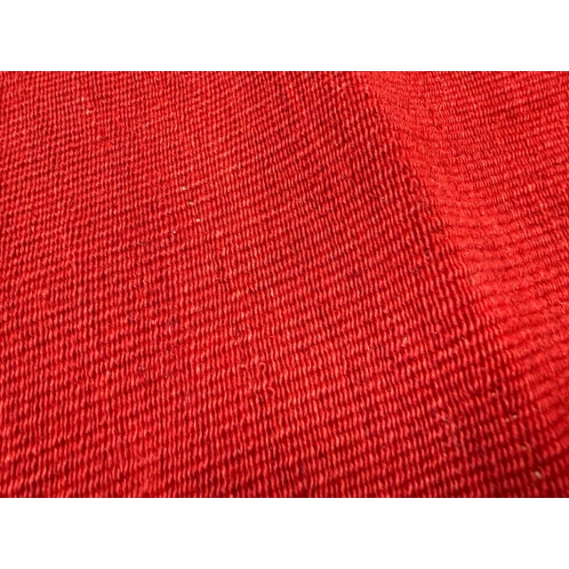 3ft 3in X 10ft 3in Wiseman & Gale Interior's Kilim Runner Rug For Sale In San Francisco - Image 6 of 12