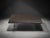 Modern Live Edge-Style Coffee Table With Glass Panel Legs For Sale - Image 4 of 9