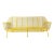 1950s Yellow "Sculptura" Collection Sofa by Russell Woodard For Sale