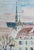 Yves Brayer, A Street in Beaune, Watercolor For Sale - Image 3 of 16