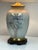 Ceramic Chinoiserie Floral Ceramic Table Lamp, Late 20th Century For Sale - Image 7 of 12