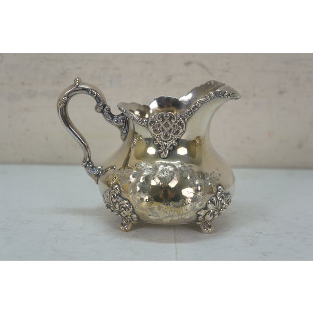 Late 20th Century 5 Pc Mid Century Poole Silverplate 931 Tea Set Teapot Coffee Pot Cream Sugar Pitcher For Sale - Image 17 of 18