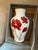 Vintage Ceramic Okura China, Inc White Vase With Red Flowers, Box Included For Sale In Atlanta - Image 6 of 9