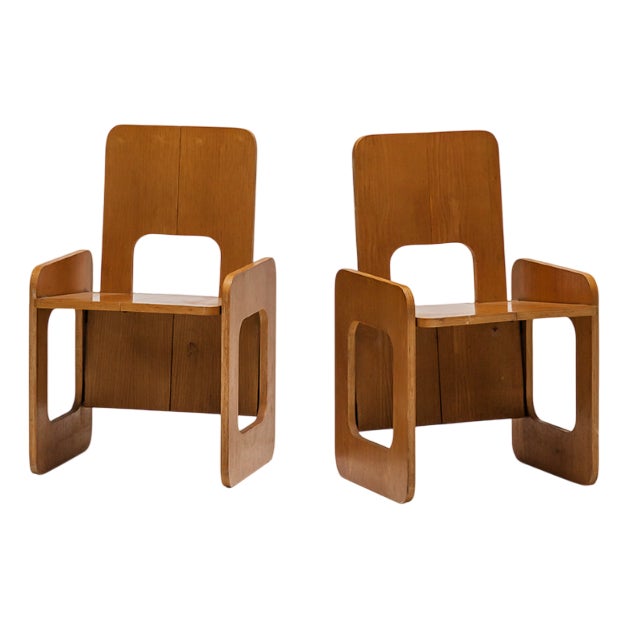 La Prora Chairs from Anonima, Set of 2 For Sale