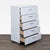 Modern Coaster Felicity Modern 5-Drawer White Chest With Chrome Handles For Sale - Image 3 of 10