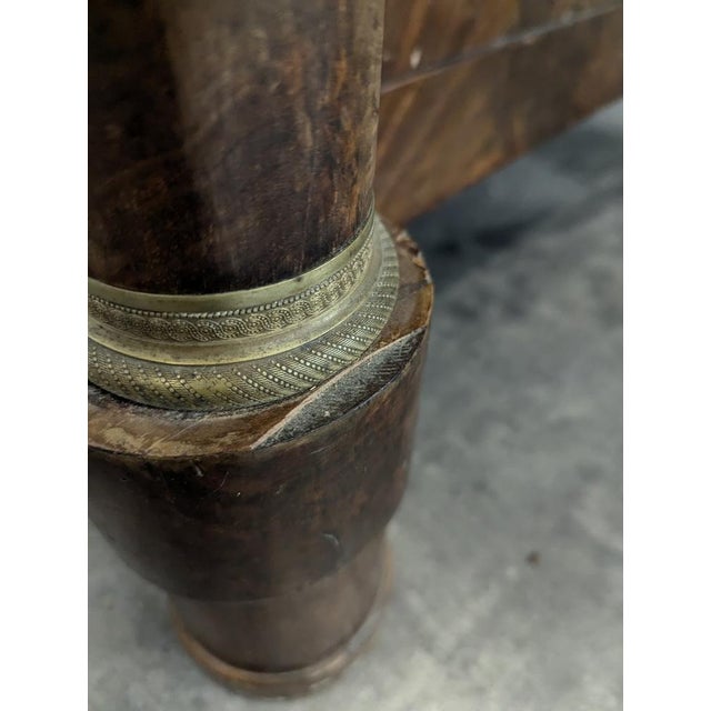 Empire Chest of Drawers with Bronze Fittings For Sale - Image 9 of 13