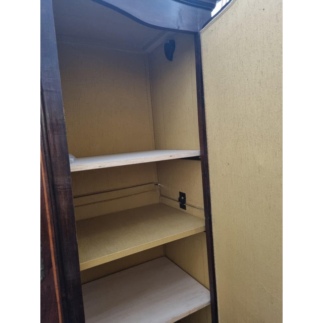 Brown Provenzal Walnut Wardrobe, 1780s For Sale - Image 8 of 16