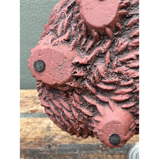 Ceramic Vintage Sculptural Ceramic Vase For Sale - Image 7 of 12