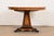 Brown Baker Furniture Stately Homes Collection Burl Wood and Parcel Ebonized Regency Center Table For Sale - Image 8 of 10