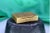 Gold Pill Box with Recessed Reliefs For Sale - Image 6 of 7