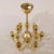 Mid-Century Modern Brass and Glass Model T 789/12 Chandelier from Hans-Agne Jakobsson Ab Markaryd For Sale - Image 4 of 6
