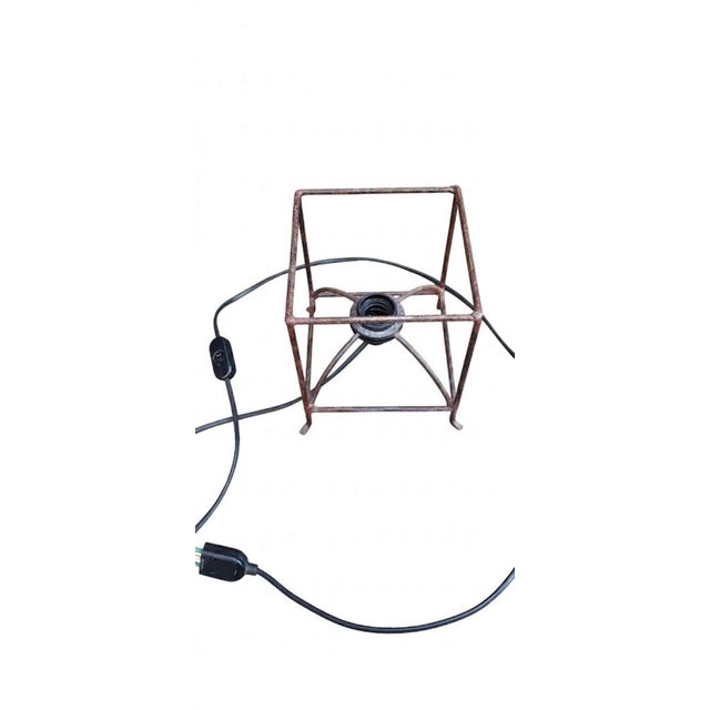 Wood Vintage Canne Floor Lamps, 1960s, Set of 2 For Sale - Image 7 of 11