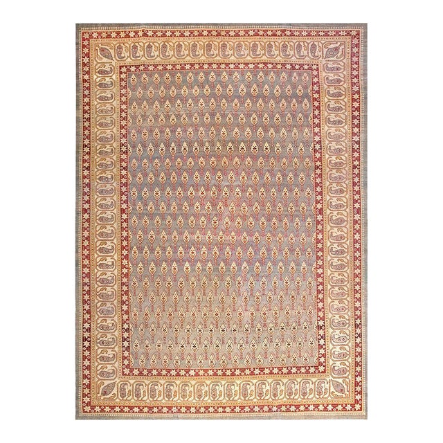 Early 20th Century N. Indian Amritsar Carpet ( 9'9" x 13'4" - 297 x 406 ) For Sale