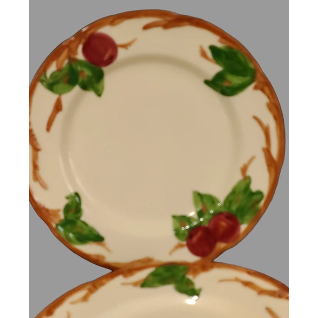 Add some vintage charm to your dining experience with these six dinner plates from Franciscan. Featuring the classic and...