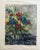 1980s Gretchen Ramsey Tulip Bouquet Monoprint For Sale - Image 4 of 5