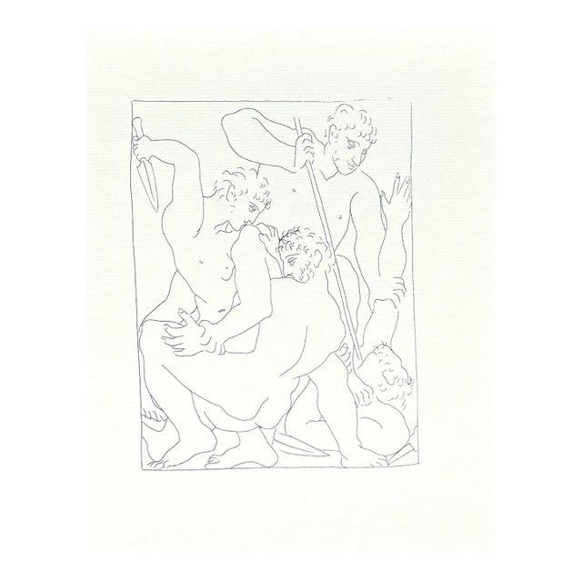 Picasso 9 the Combat of Perseus and Phineus for Andromeda For Sale