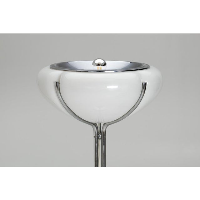 Silver Quadrifoglio Floor Lamp by Studio 6G for Guzzini, 1970s For Sale - Image 8 of 16