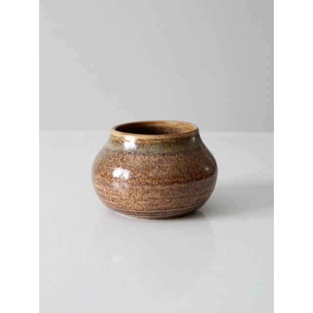 Vintage Studio Pottery Vase For Sale - Image 6 of 8