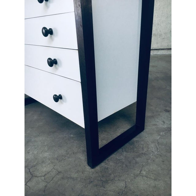 Vintage "One of a Kind" Midcentury Modern Design Chest of Drawers. Made in Belgium, 1960's period. This was hand made by a...