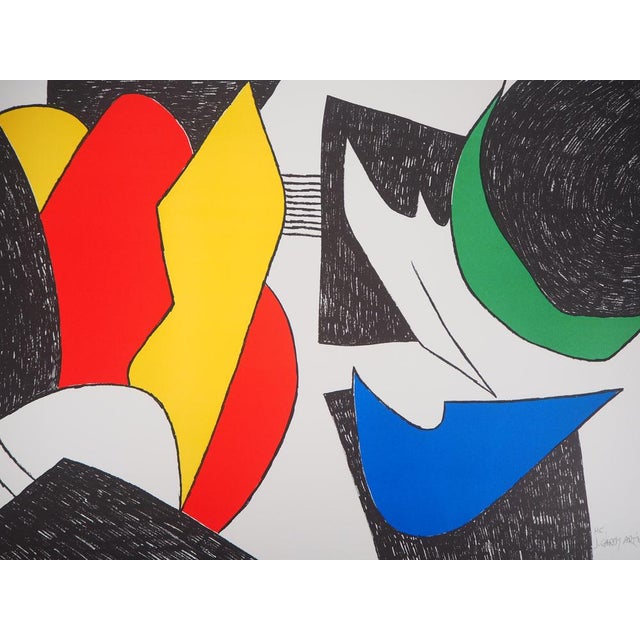 Joan GARDY-ARTIGAS (1938) The Beginning Original color lithograph Signed in pencil Marked as Hors commerce (HC) On wove...