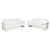 4000 Two-Seater Leather Sofa in Cream White from Rolf Benz, Set of 2 For Sale - Image 15 of 15