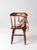 Mid-Century Early American Style Children's Wood Chair For Sale - Image 4 of 11