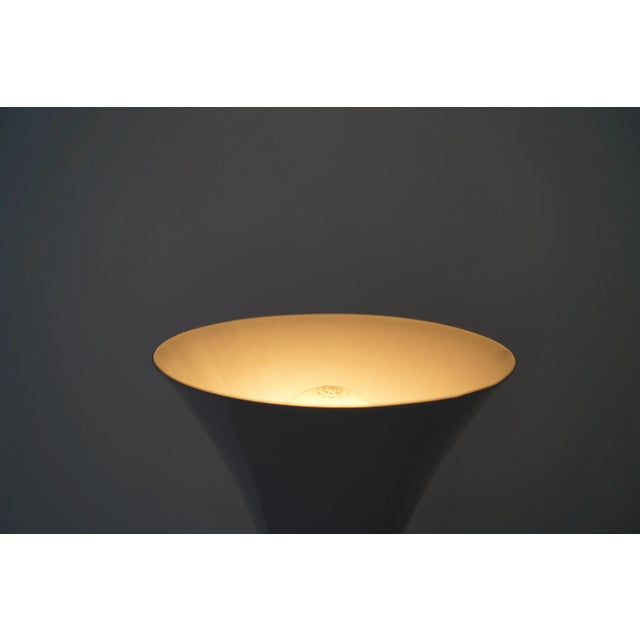 Mid-Century Modern Hollywood Regency Trumpet Floor Lamp For Sale - Image 11 of 12