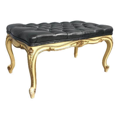 Painted Long Stool For Sale