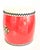 Chinoiserie Okinawa Red Eisa Odaiko Drum Artifact For Sale - Image 4 of 7