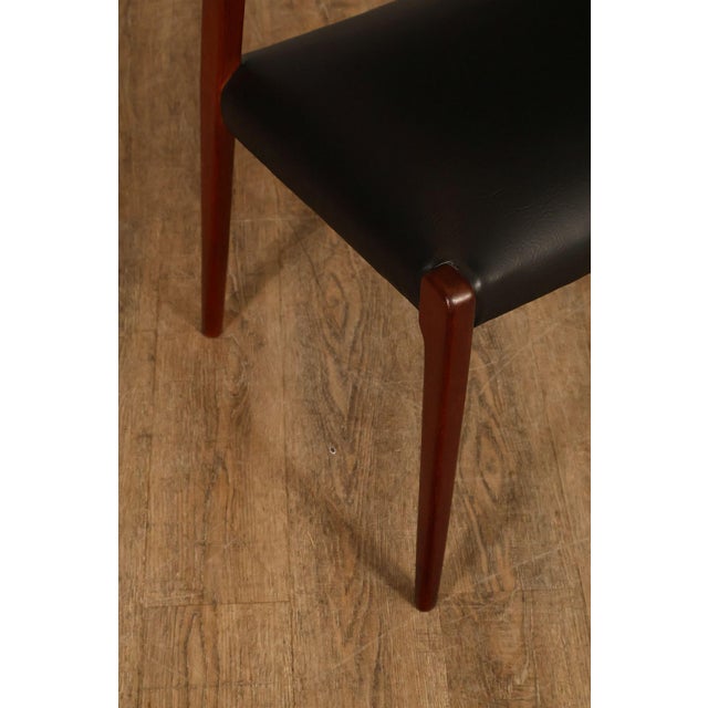 J.L. Møller Set Of Four Model 71 Teak Dining Chairs For Sale - Image 11 of 18