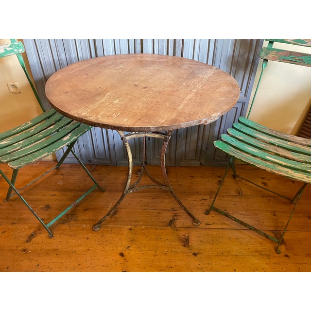 Bistro Table Side Table French, 1890s For Sale - Image 14 of 15