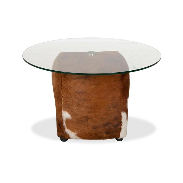 Fell Glass Coffee Table in Brown from Bretz For Sale - Image 11 of 12
