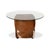 Fell Glass Coffee Table in Brown from Bretz For Sale - Image 11 of 12
