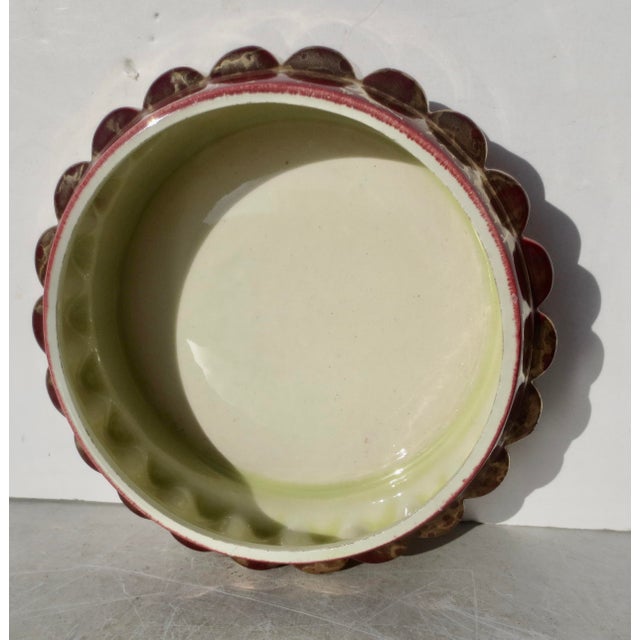 1920s Sevres Porcelain Art Deco Low Bowl Circa 30s For Sale - Image 5 of 9