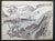 Traditional 1950s Henry Gasser Landscape Drawing For Sale - Image 3 of 4
