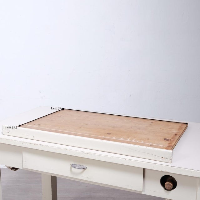 Wooden Kitchen Table with Pasta Drying Rack and Rolling Pin, 1960s For Sale - Image 10 of 17