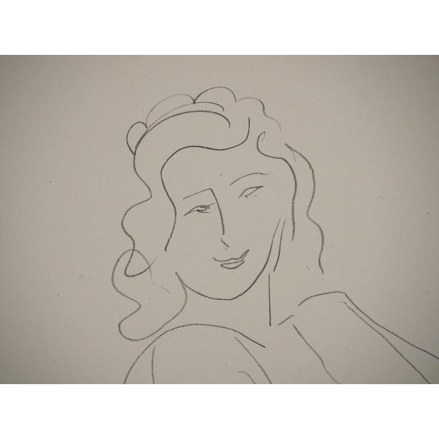 Modern Henri Matisse, La muse en tenue de mariage, Lithograph For Sale - Image 3 of 6