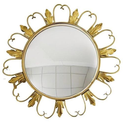 Mid-Century Sunburst Fisheye Butler Mirror from Deknudt, 1960s For Sale - Image 10 of 10