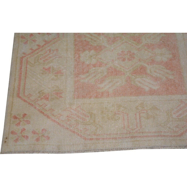 Turkish Vintage Turkish Anatolian Hand Knotted Wool Rug, 2'5''x6'7'' For Sale - Image 3 of 5