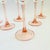Late 20th Century Late 20th Century Boho Chic Pink Stem Champagne Flutes - Set of 6 For Sale - Image 5 of 7