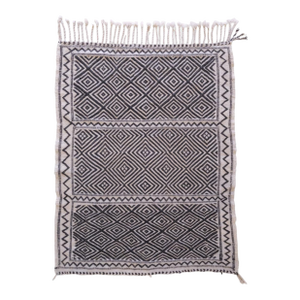 Moroccan Kilim Beni M' Rirt Rug - 5 X 3.8 Ft