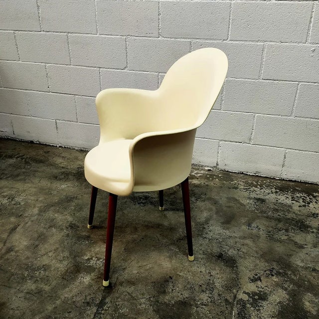 Wood Vintage Gogo Synthesis Chair, Italy For Sale - Image 7 of 9