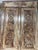 Antique Hand-Carved Floral Wood Barn Door | Rustic Farmhouse Statement Single Door 80x26 For Sale - Image 4 of 8