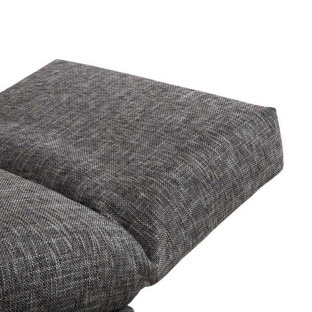 Gray Moule Fabric Corner Sofa in Grey with Manual Function and Left Chaise Lounge from Brühl For Sale - Image 8 of 18