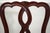 1980s Pair of Mahogany Ribbon Back Armchairs For Sale - Image 5 of 18