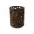 Chinese Bamboo Scroll Cloud Carving Brush Pen Holder / Brush Pot For Sale - Image 4 of 8