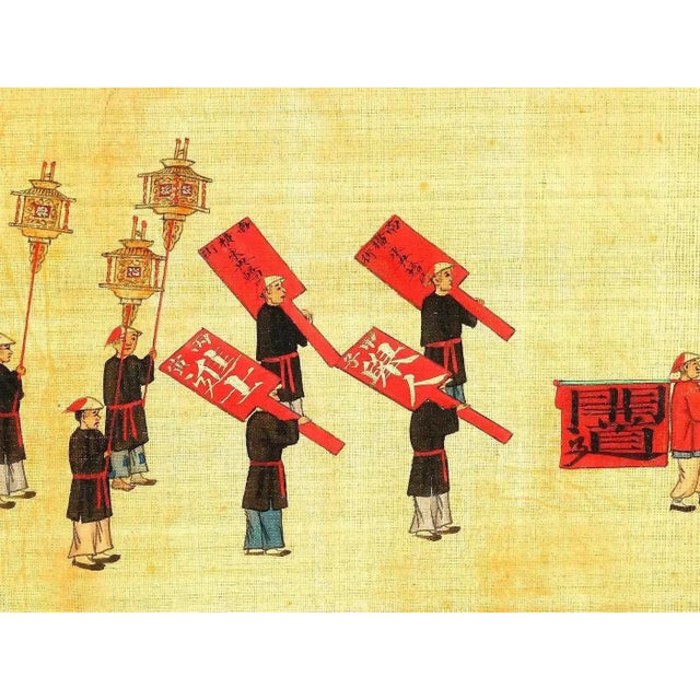 Early 20th Century Zhou Peichun Manner Chinese Watercolor Painting, Framed For Sale - Image 4 of 7