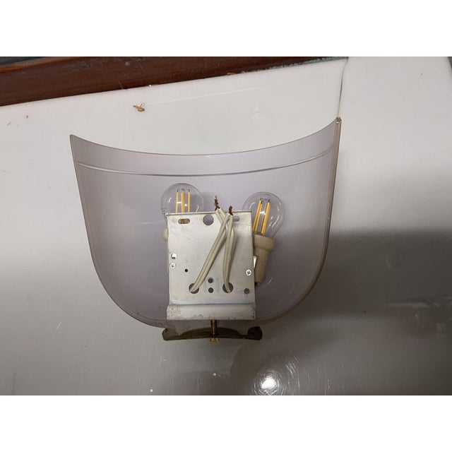 1970s Murano Glass Sconces from De Majo, 1970s, Set of 2 For Sale - Image 5 of 9