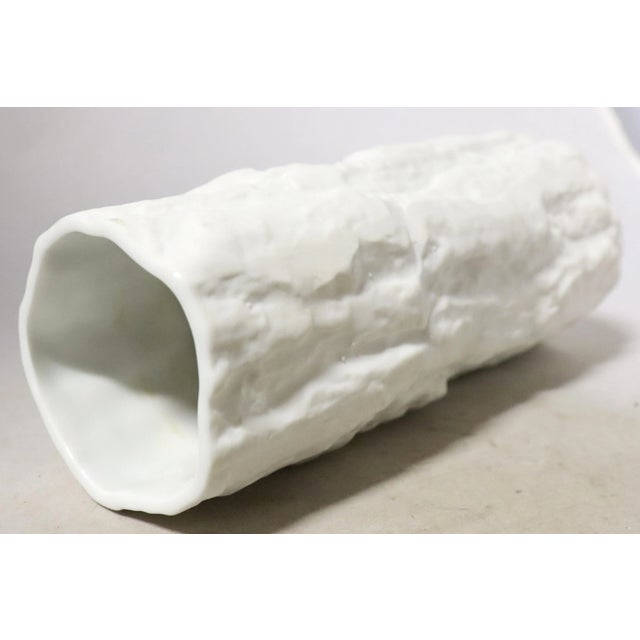 Vintage Vase in Biscuit Porcelain from Bareuther Waldsassen For Sale - Image 3 of 9