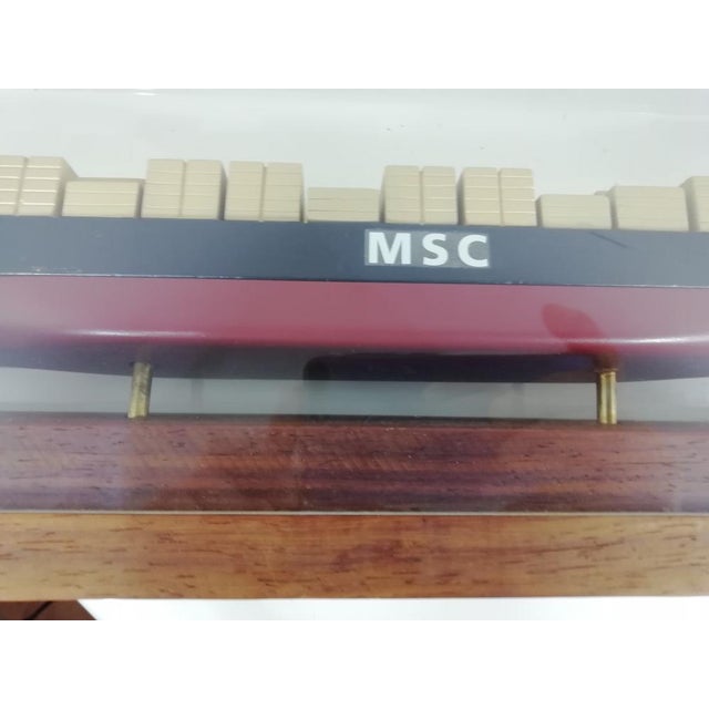 Metal Desk Model Rafaela Ship from M.S.C., Italy For Sale - Image 7 of 18